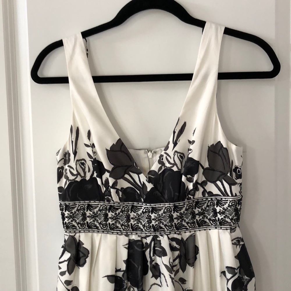 Black & White floral dress